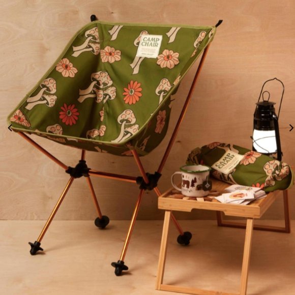NEW Parks Project Shrooms Packable Camp Chair - Picture 1 of 6